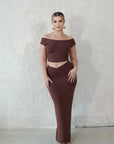 Elara Skirt 10, Brown