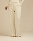 Aurora Pant - Tall Oversized Bow Detail Pant Light Beige Fabslay