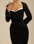 Elliana- Maxi Diamond Bottom Dress Fabslay
