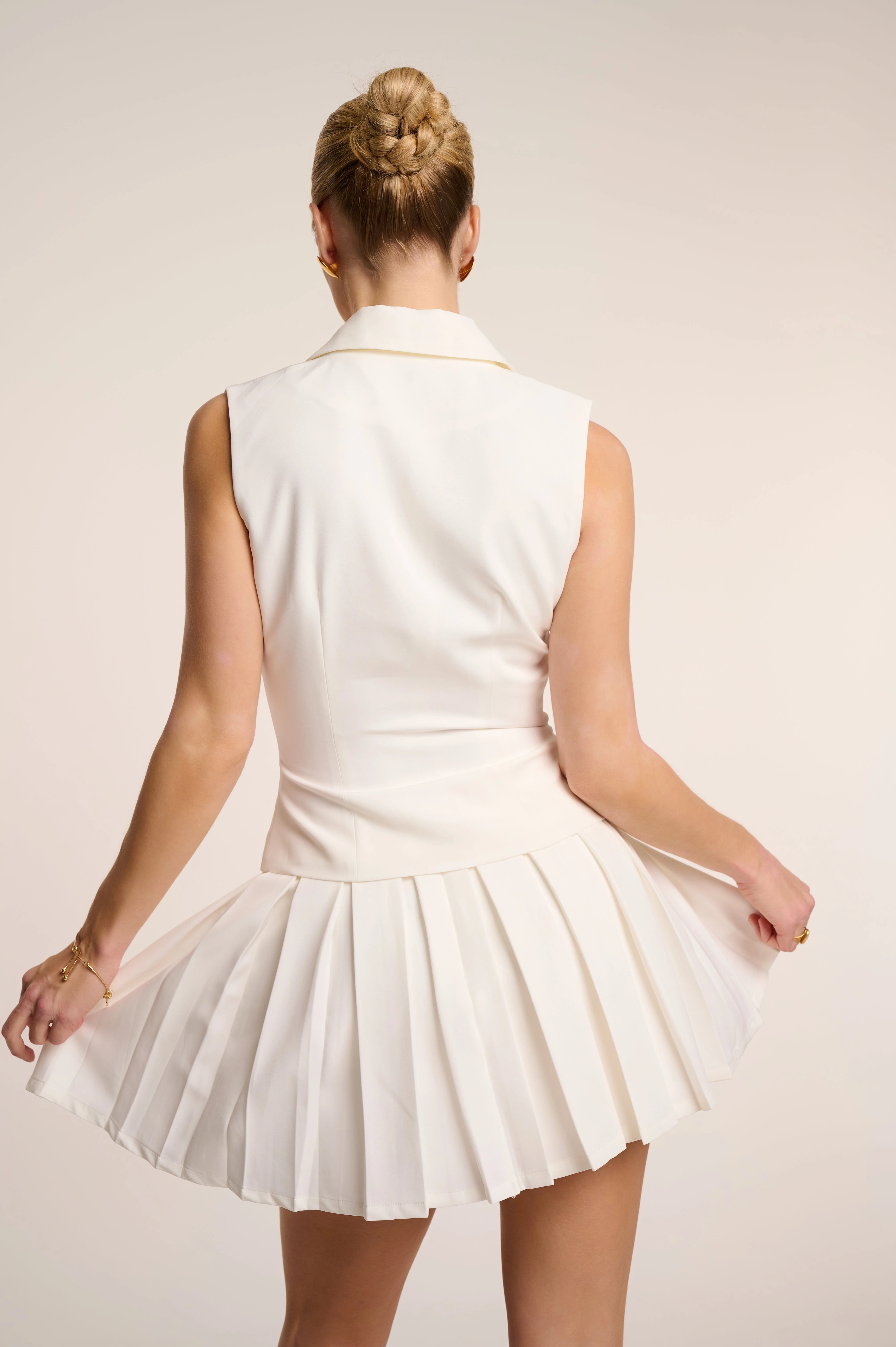 Dolcezza Skirt - Stylish Mini Pleated Skirt For all Seasons – Fabslay
